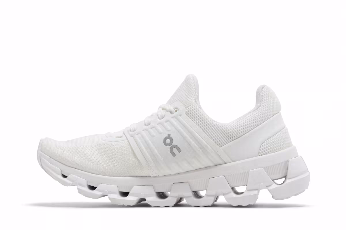 ON Women's Cloudswift 3 AD Undyed White, view 4