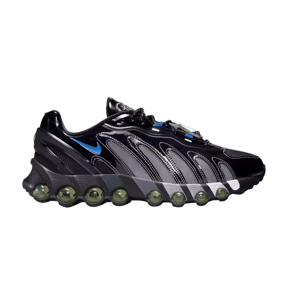 Patta x Nike Air Max DN8 Black Metallic Silver