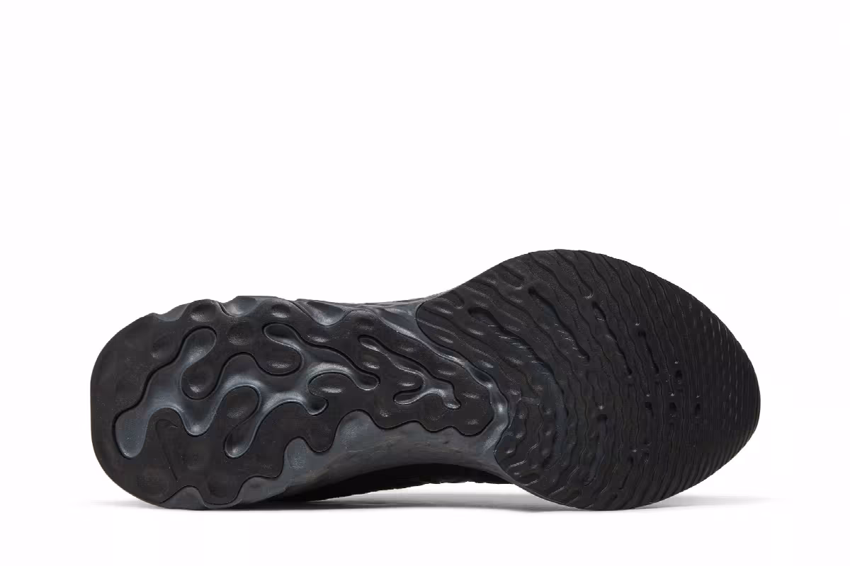 Nike React Infinity Run Flyknit 2 Triple Black, view 5