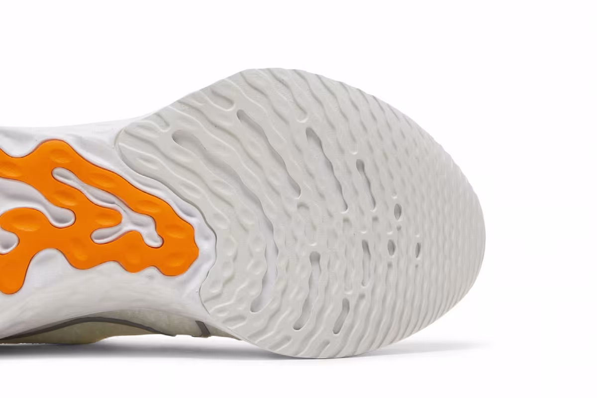 Nike React Infinity Run Flyknit 3 White Kumquat, view 6