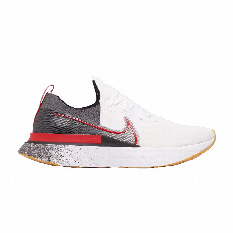 Nike React Infinity Run Flyknit 'White University Red'