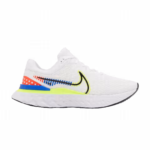 Nike React Infinity Run Flyknit 3 Premium 'White Racer Blue Volt'