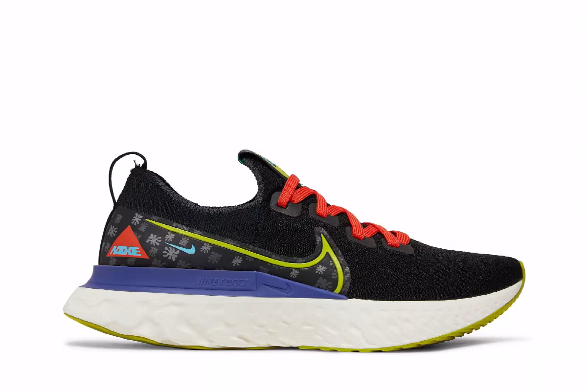 Nike React Infinity Run Flyknit AS Bright Cactus, view 2