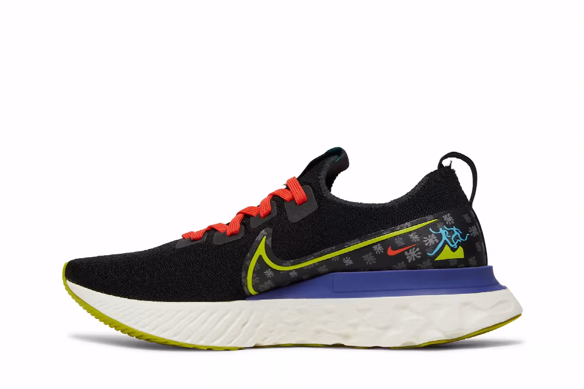 Nike React Infinity Run Flyknit AS Bright Cactus, view 4