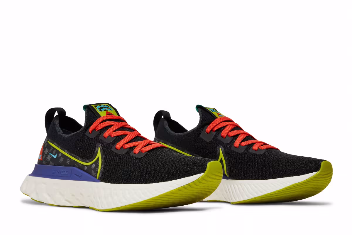 Nike React Infinity Run Flyknit AS Bright Cactus, view 9