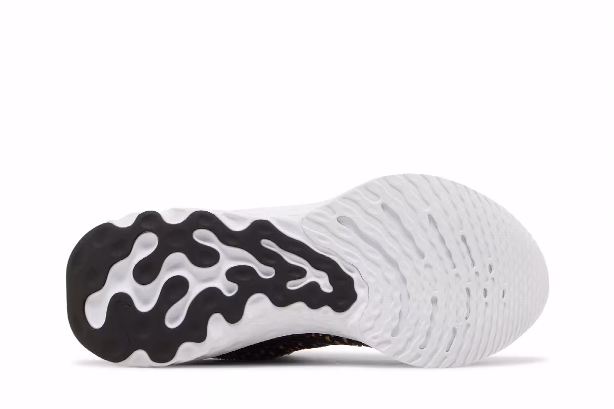 Nike Women's React Infinity Run Flyknit 3 Black Multi, view 5