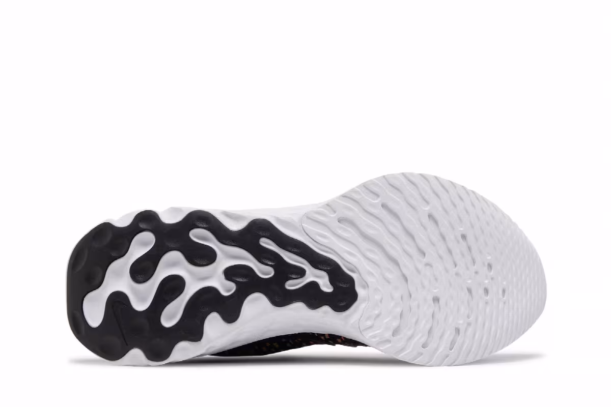 Nike React Infinity Run Flyknit 3 Black Multi, view 5