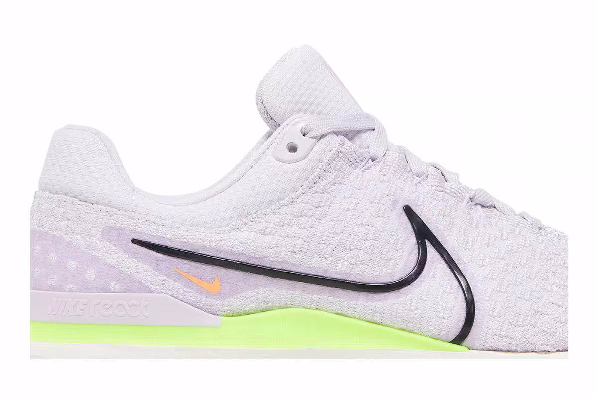 Nike React Infinity Run Flyknit 3 Barely Grape Ghost Green, view 3