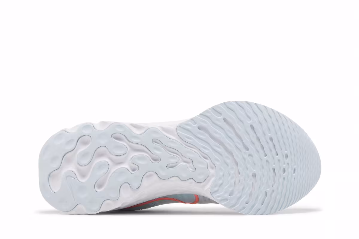 Nike Women's React Infinity Run Flyknit 2 Blue Tint Lava Glow, view 5