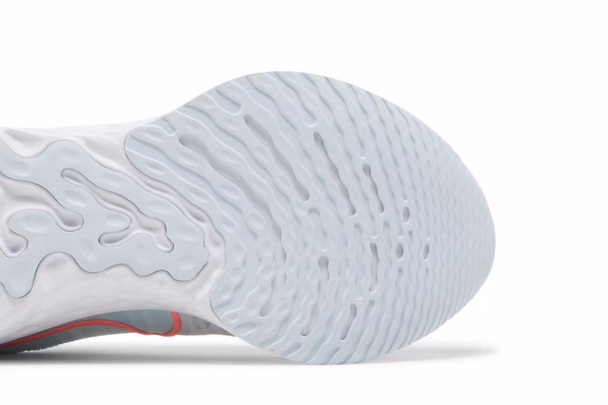 Nike Women's React Infinity Run Flyknit 2 Blue Tint Lava Glow, view 6