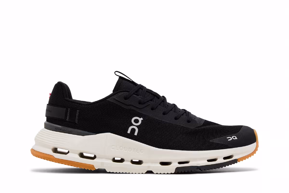 ON Cloudnova Form 2 Black Ivory, view 2