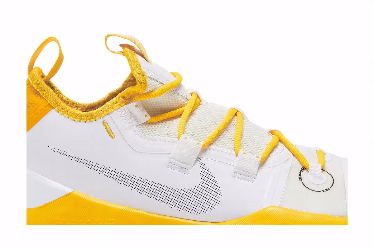 Nike Kobe A.D. TB White Yellow, view 3