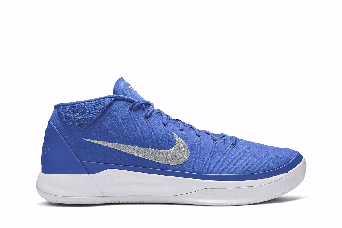 Nike Kobe A.D. Mid Signal Blue Silver, view 2
