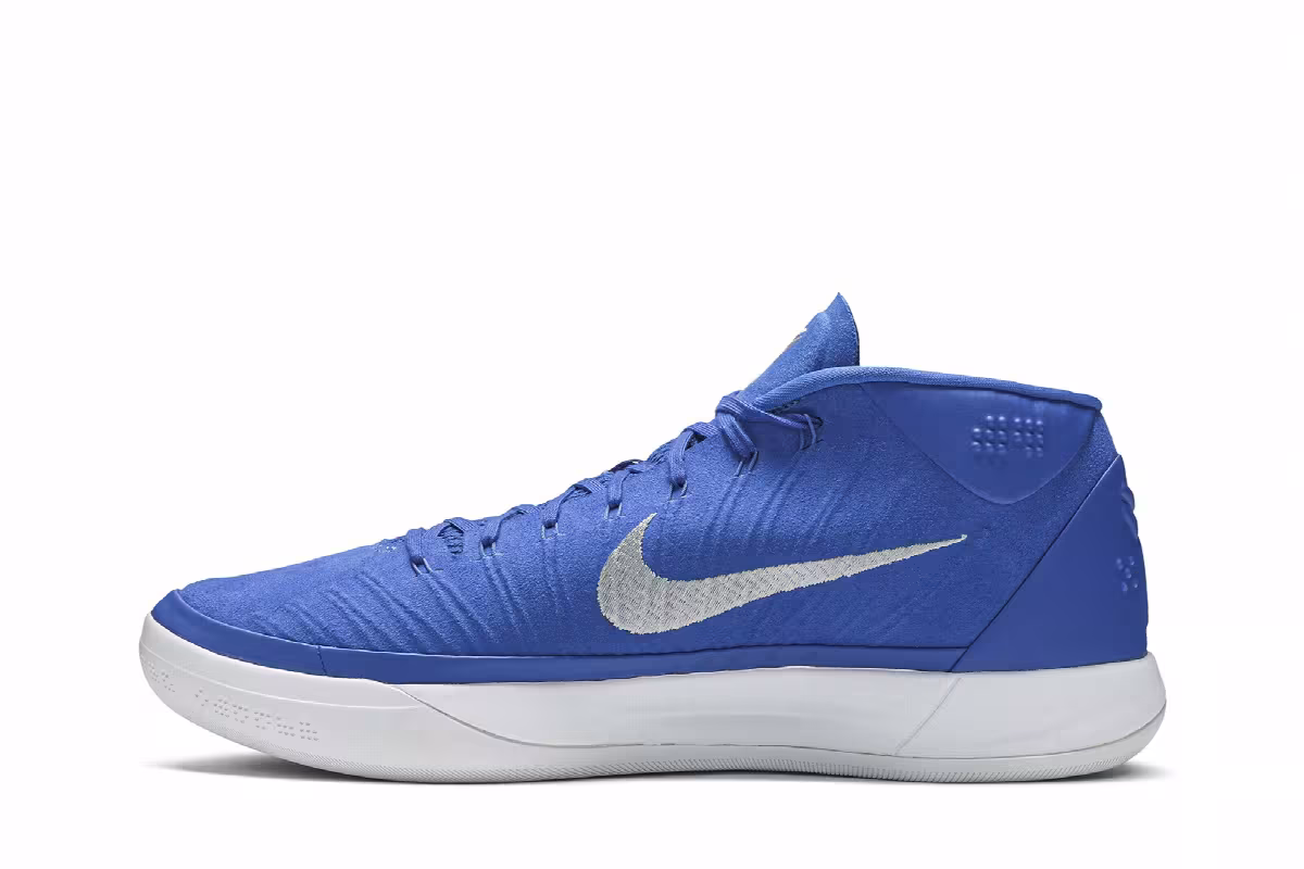 Nike Kobe A.D. Mid Signal Blue Silver, view 4