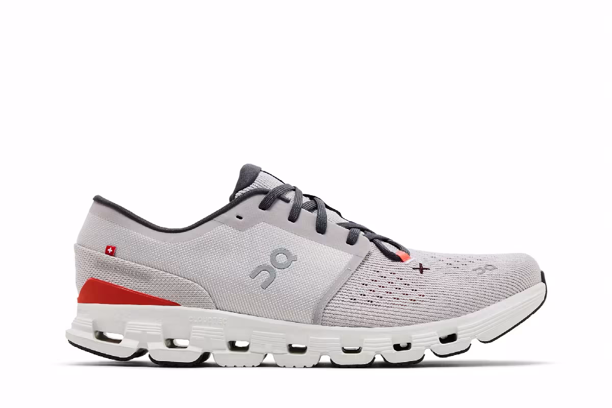 ON Cloud X 4 Silver Flame, view 2