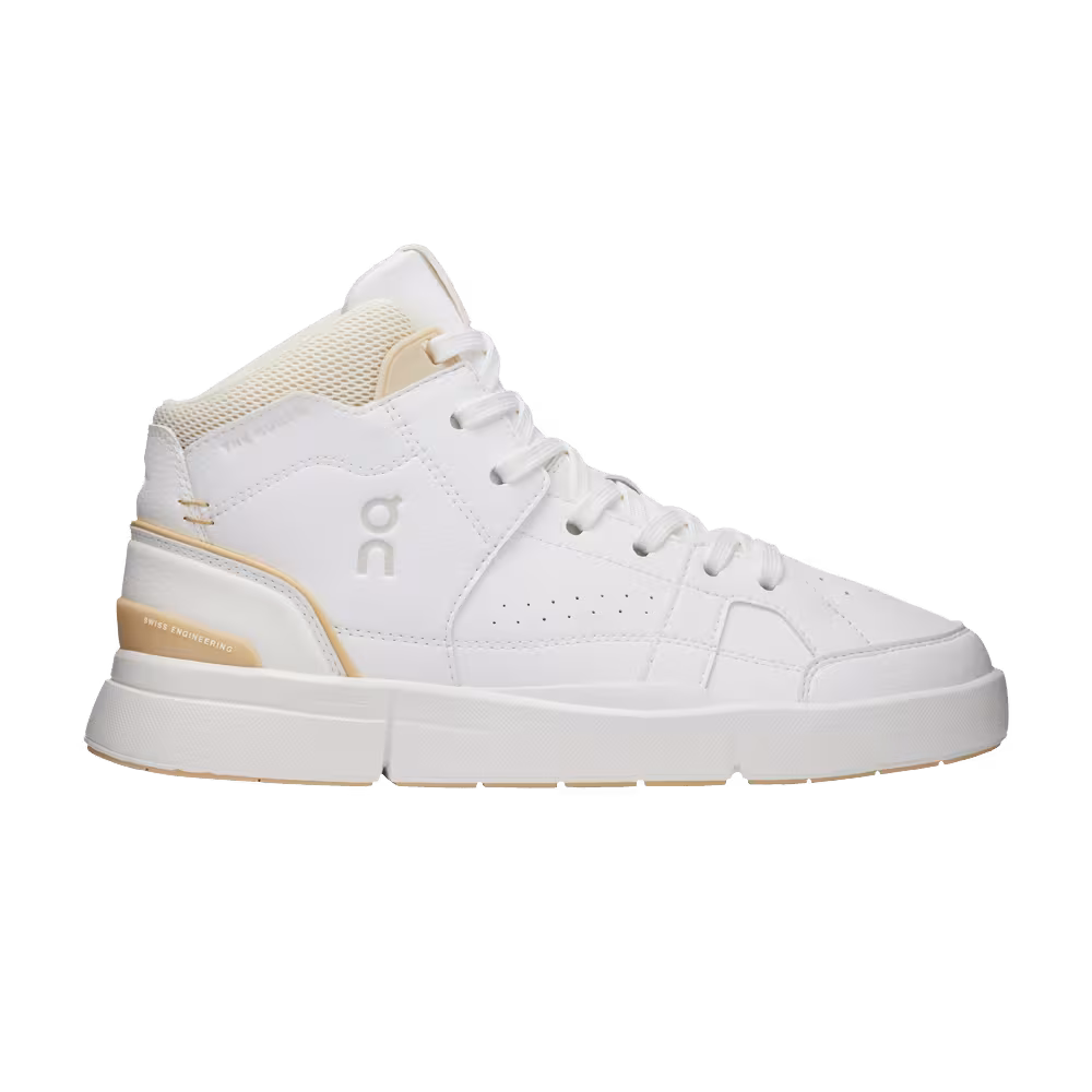 ON Women's The Roger Clubhouse Mid White Savannah