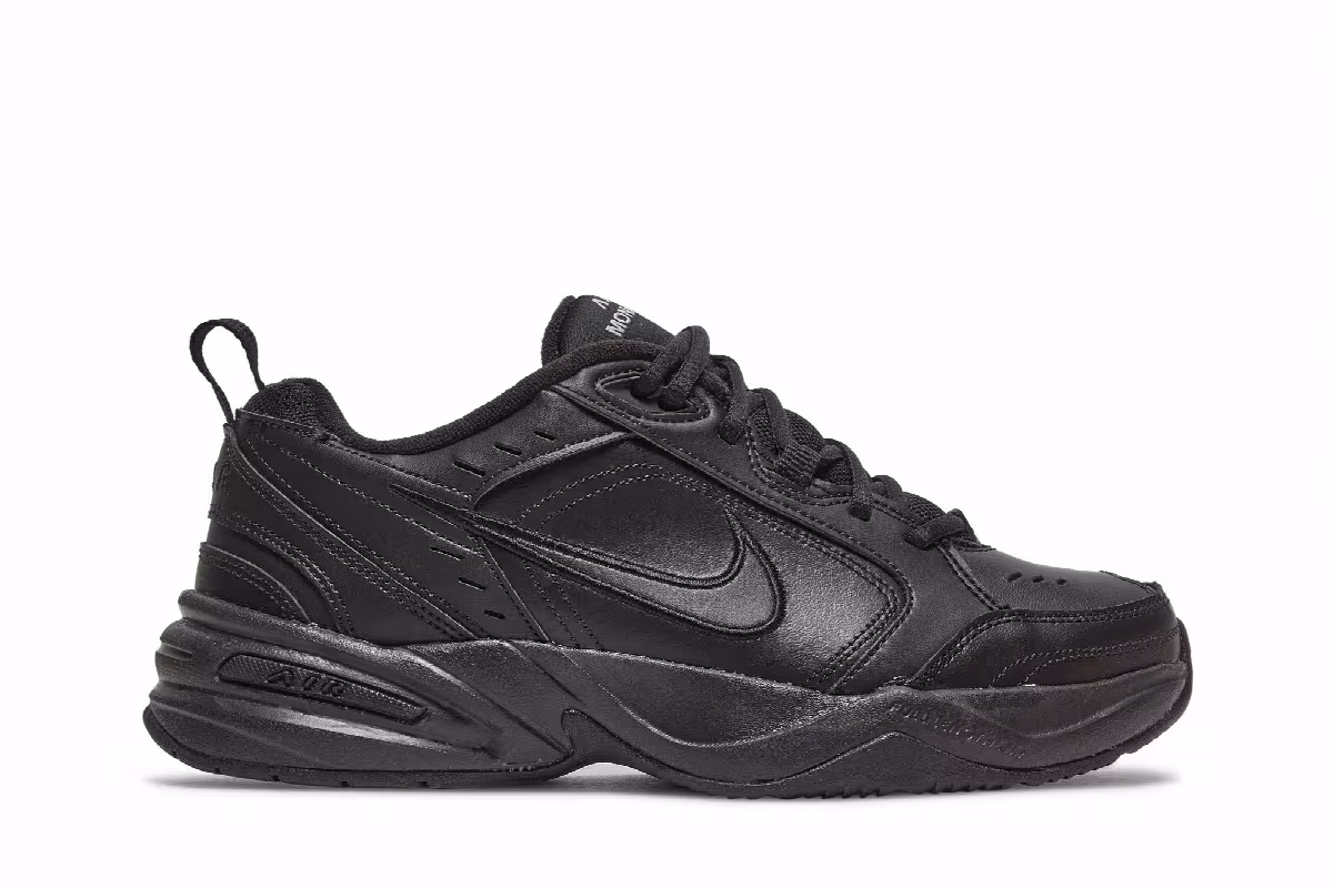 Nike Air Monarch IV Black, view 2