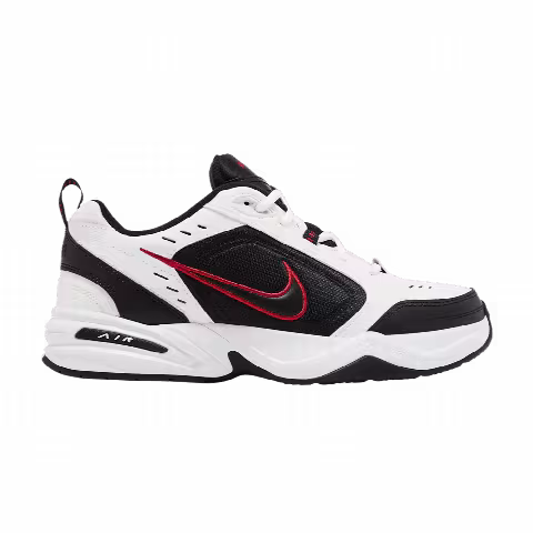 Nike Air Monarch IV 'White Black Red'