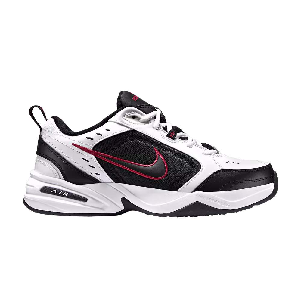 Nike Air Monarch IV 4E Wide White Varsity Red