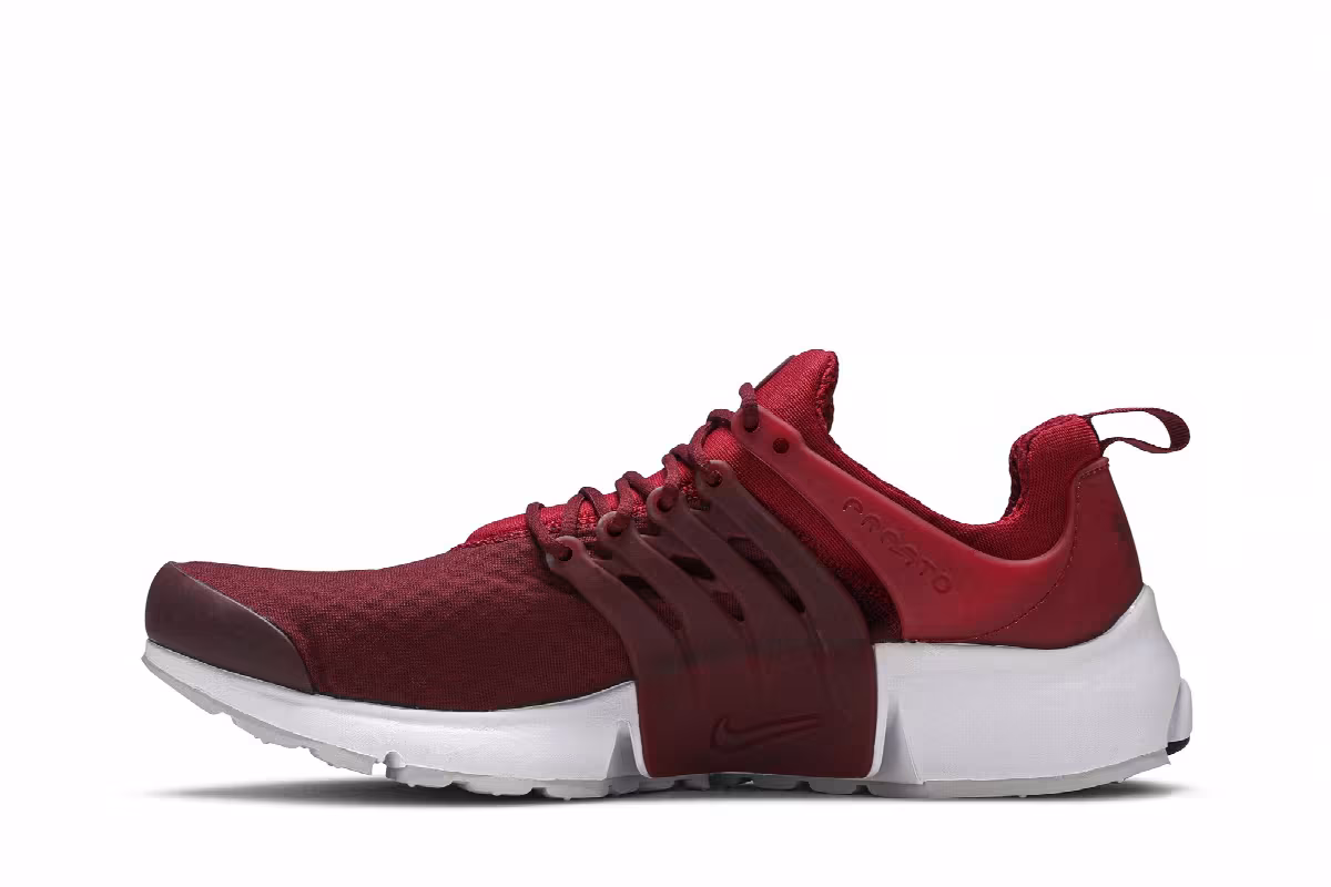 Nike Air Presto Essential Gym Red, view 4