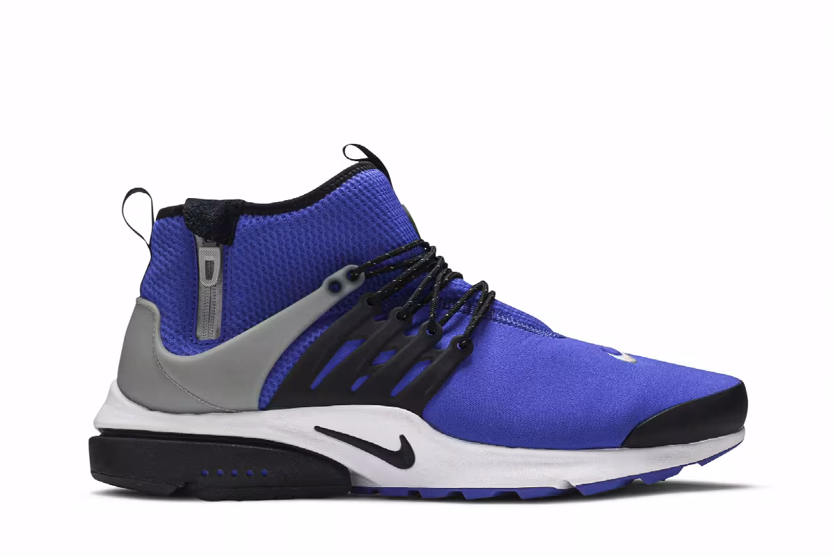 Nike Air Presto Mid Utility Paramount Blue, view 2