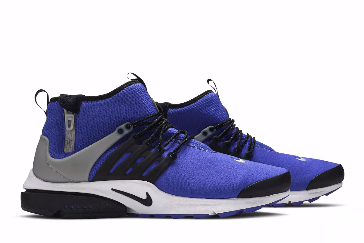 Nike Air Presto Mid Utility Paramount Blue, view 9