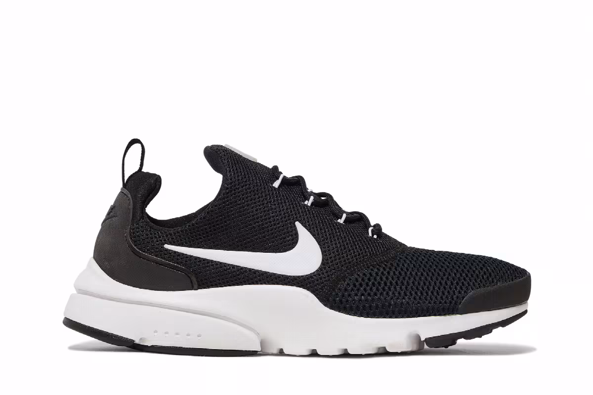Nike Presto Fly Black White, view 2