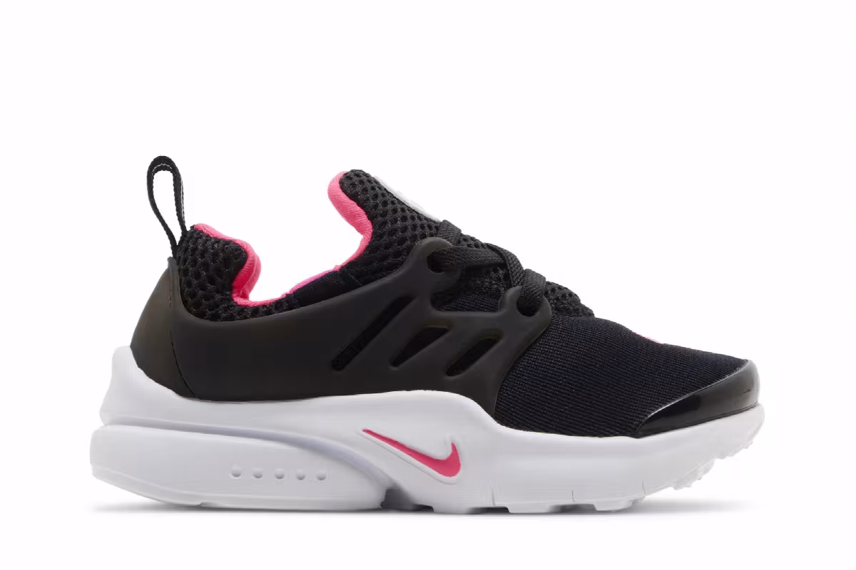 Nike Little Presto TD Black Hyper Pink, view 2