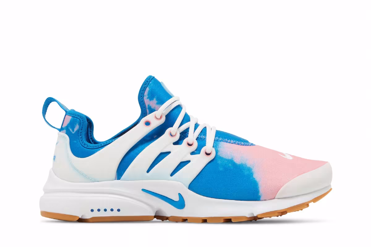 Nike Women's Air Presto Tie Dye Blue Nebula, view 2