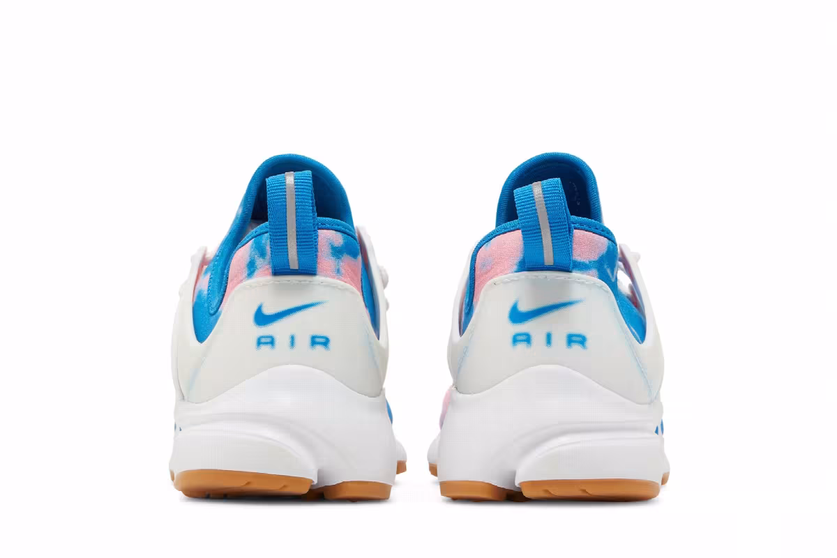 Nike Women's Air Presto Tie Dye Blue Nebula, view 7