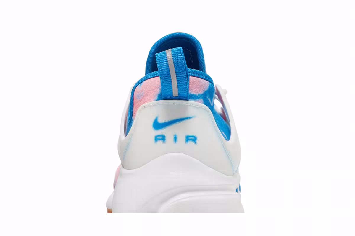 Nike Women's Air Presto Tie Dye Blue Nebula, view 8