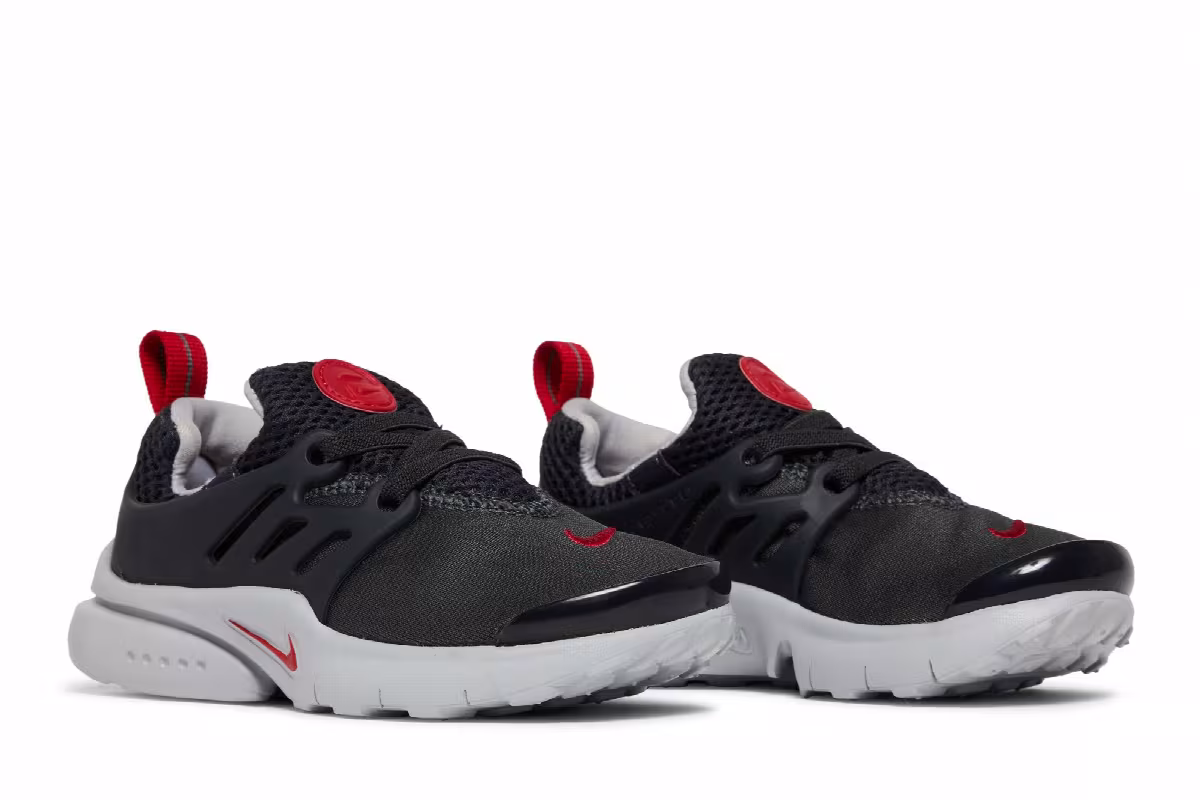 Nike Little Presto TD Anthracite Gym Red, view 9