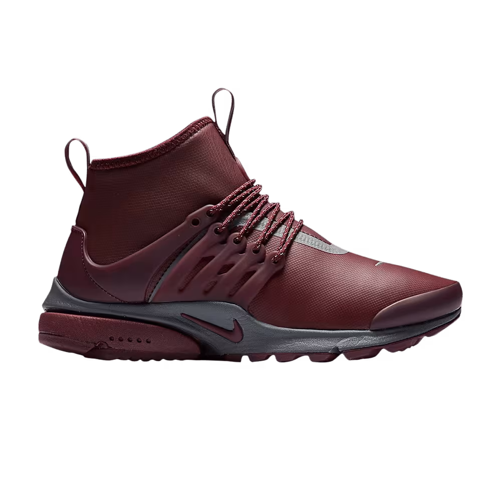 Nike Women's Air Presto Mid Utility Night Maroon