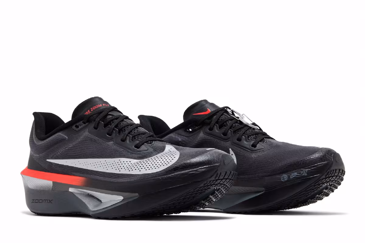 Nike Zoom Fly 6 Black Crimson Iron Grey, view 9