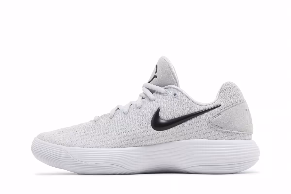 Nike Hyperdunk 2017 Low White Black, view 4