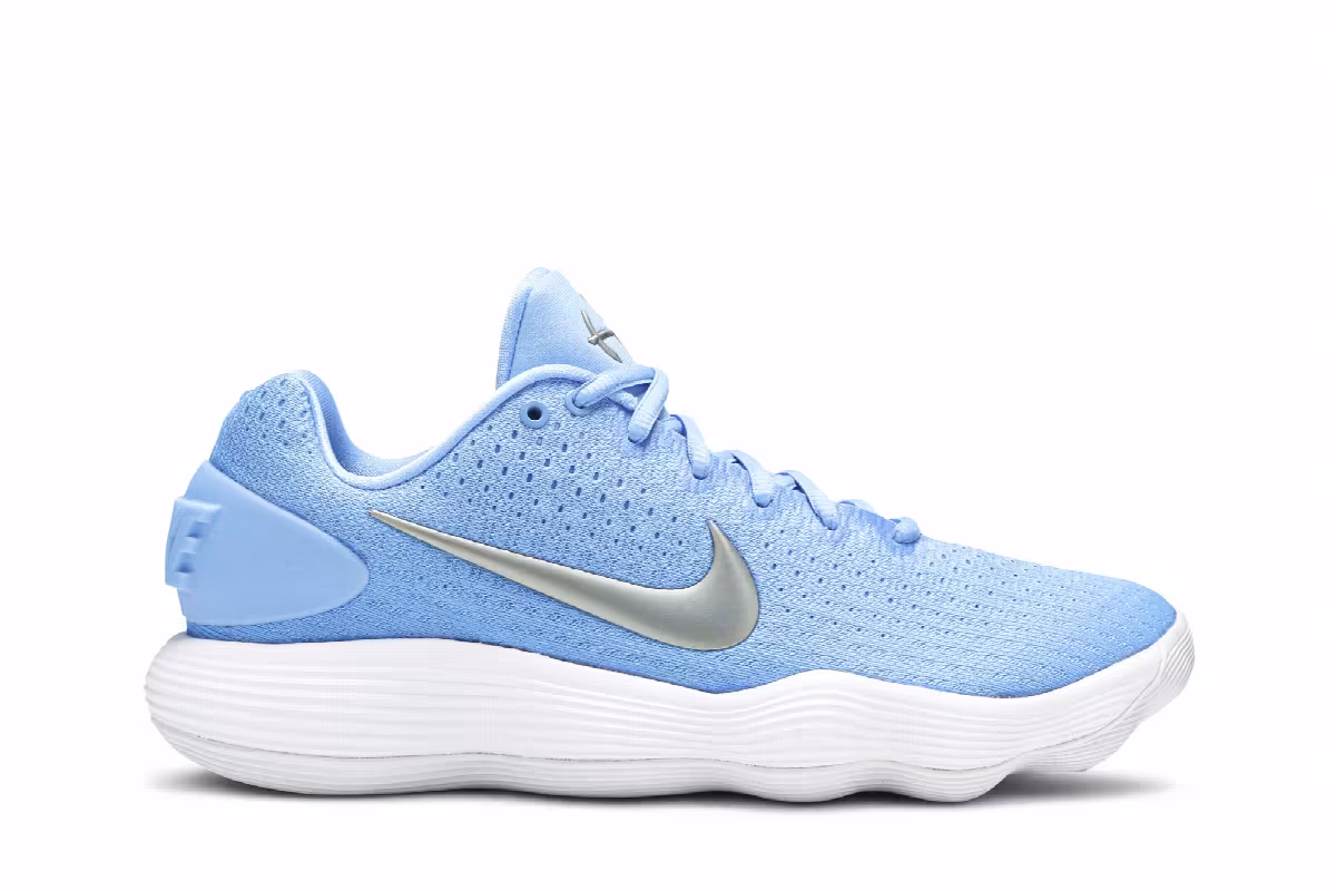 Nike Hyperdunk 2017 Low TB University Blue Silver, view 2