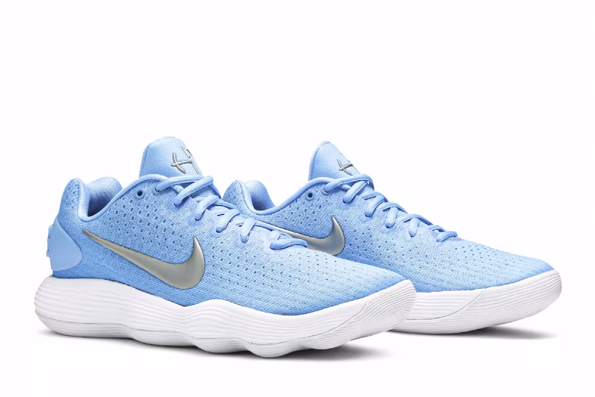 Nike Hyperdunk 2017 Low TB University Blue Silver, view 9