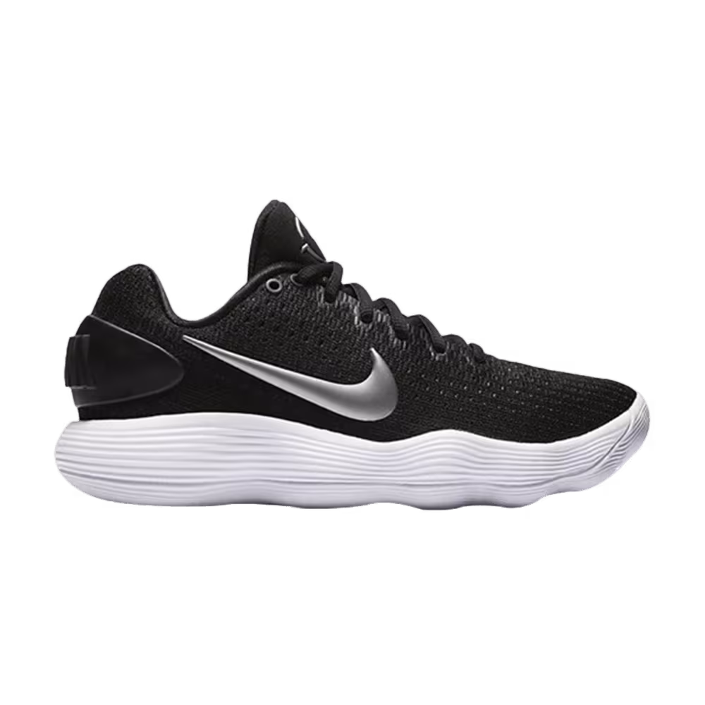 Nike Women's Hyperdunk 2017 Low Black Metallic Silver