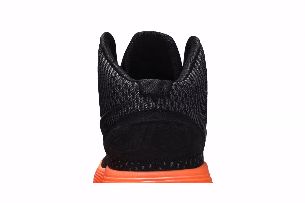Nike Hyperdunk 2017 Black Total Orange, view 8