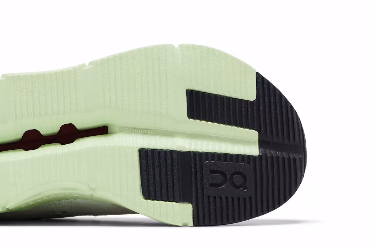 ON Women's Cloudnova White Limelight, view 6