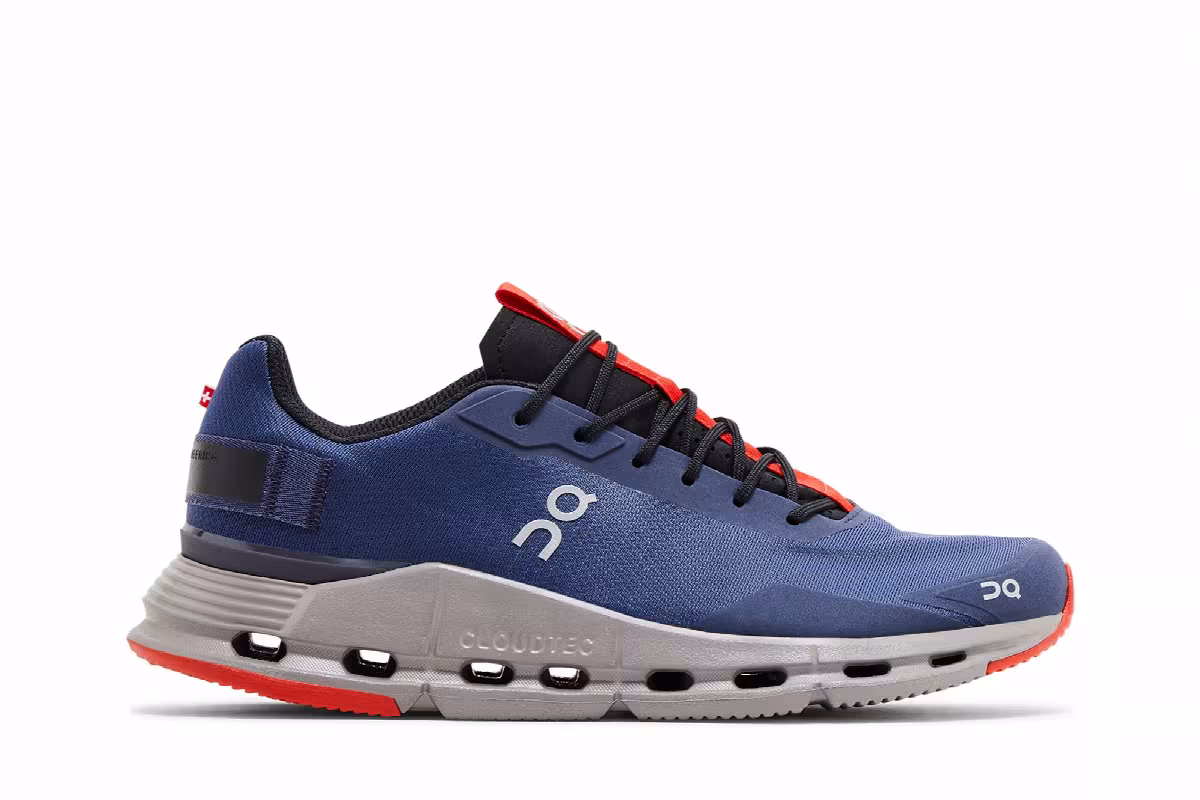ON Cloudnova Form Denim Red, view 2