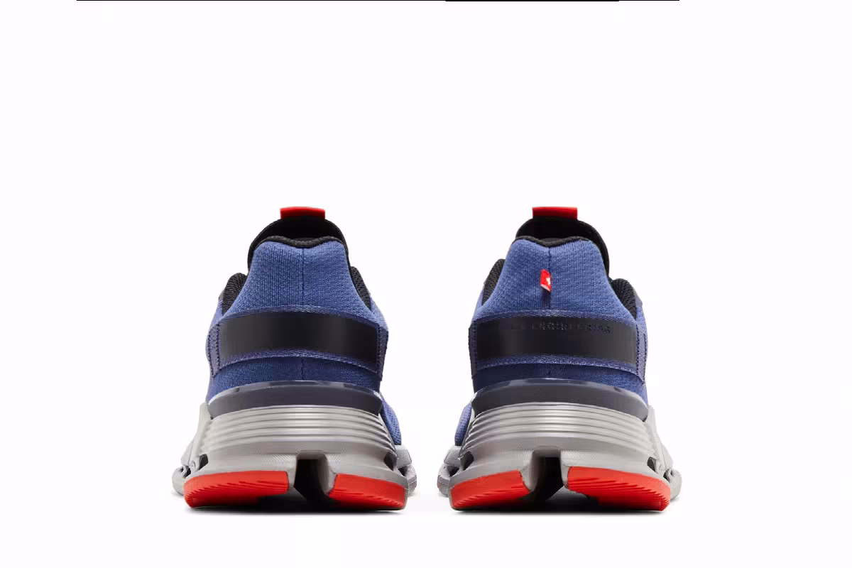 ON Cloudnova Form Denim Red, view 7