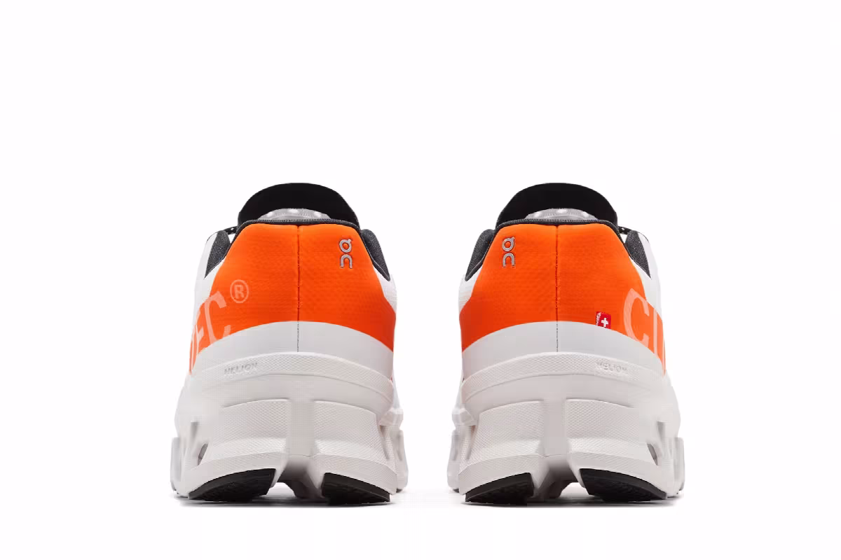 Women's Cloudmonster Undyed White Flame, view 7