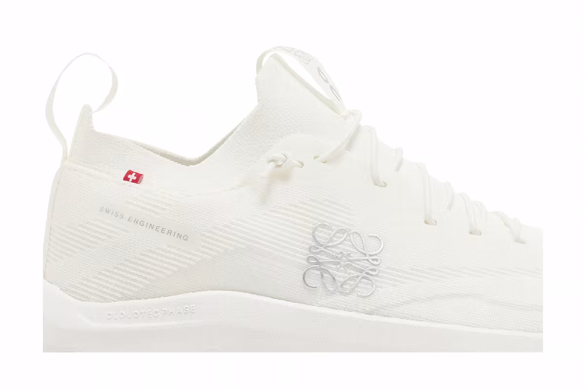Loewe x ON Women's Cloudtilt All White, view 3