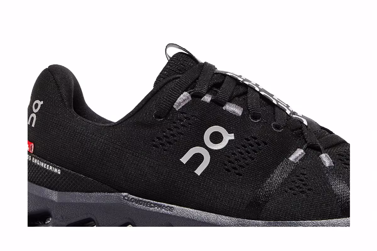 ON Women's Cloudsurfer All Black, view 3