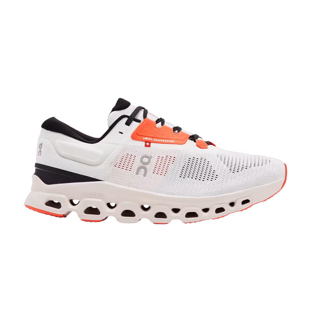 ON Women's Cloudstratus 3 Undyed White Sand