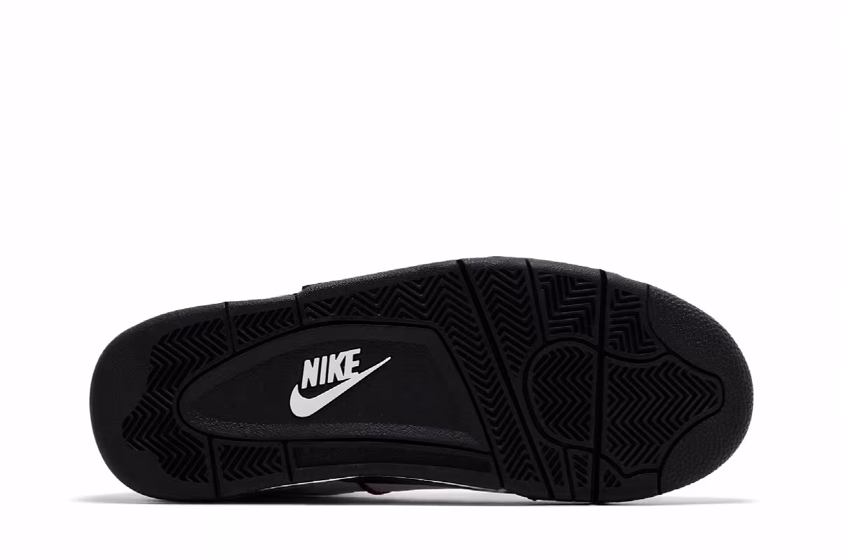 Nike Air Flight 89 White Black Red, view 5