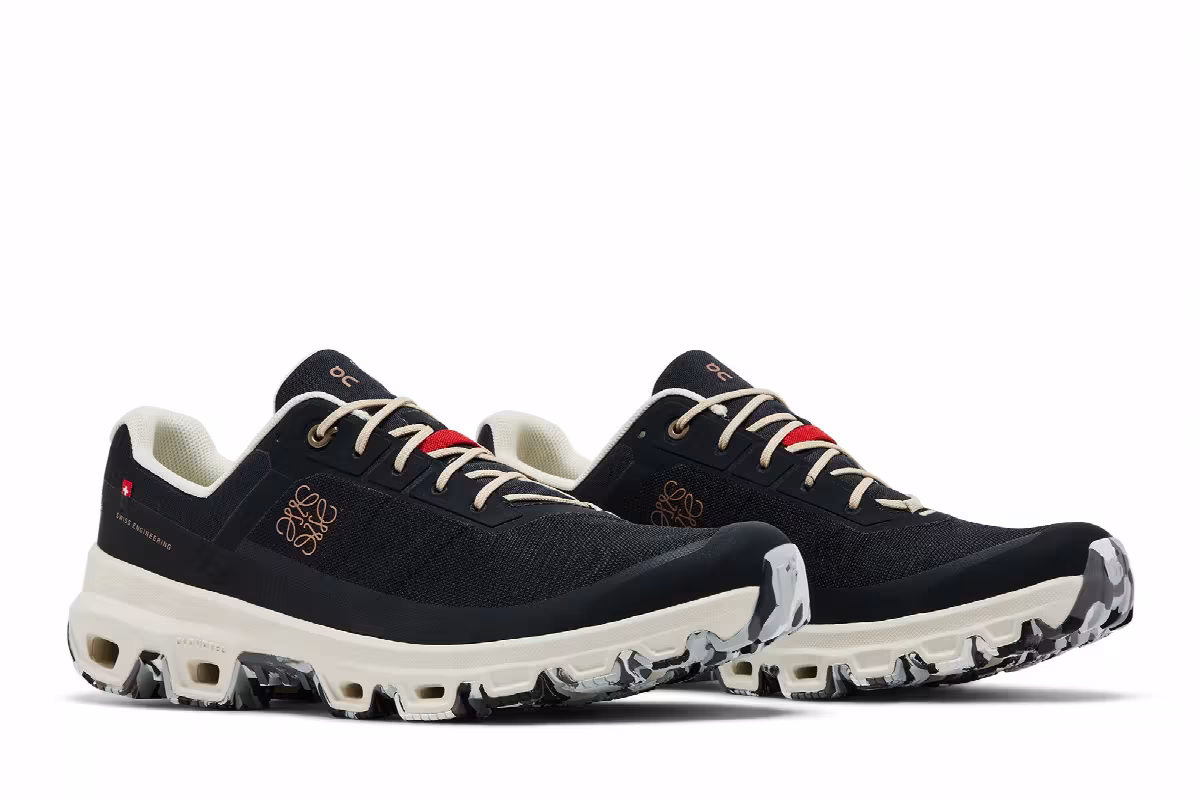 Loewe x ON Cloudventure Black, view 9