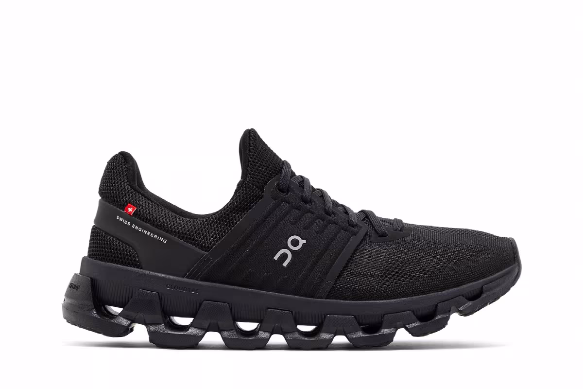 ON Women's Cloudswift 3 AD All Black, view 2