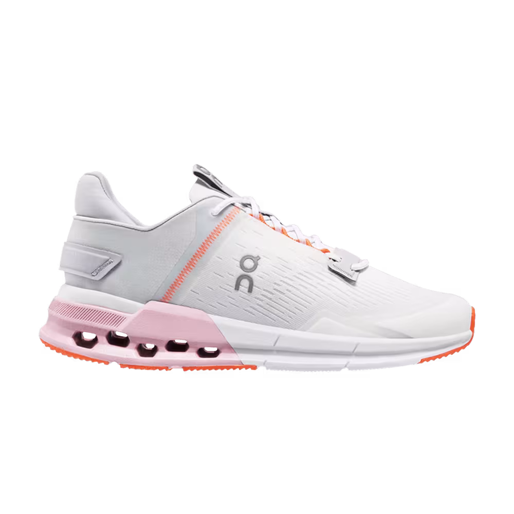 ON Women's Cloudnova Flux Undyed White Zephyr
